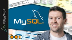 A man smiling in front of the MySQL logo