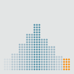 a conceptual graphic of a bar chart